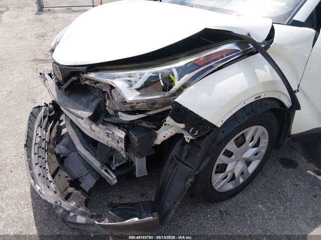 2019 Toyota C-hr Le მანქანა იყიდება აუქციონზე, vin: JTNKHMBX4K1060312, აუქციონის ნომერი: 45103793