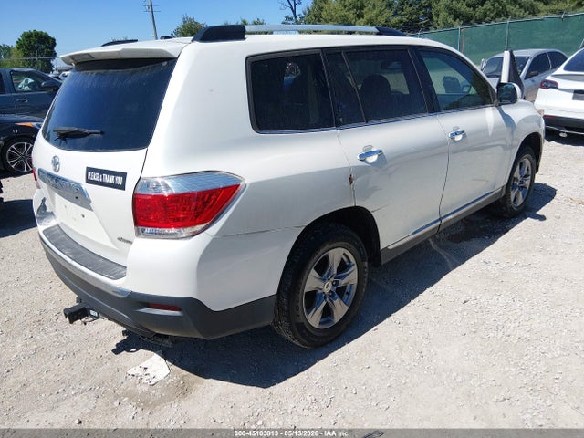 45103813 :رقم المزاد ، 5TDDK3EH9CS129870 vin ، 2012 Toyota Highlander Limited V6 مزاد بيع