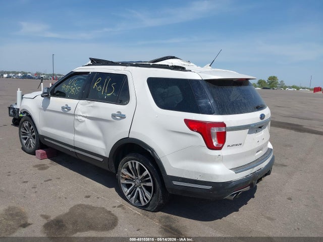 Ford Explorer Platinum 2018 1FM5K8HT0JGA35820 Image 3