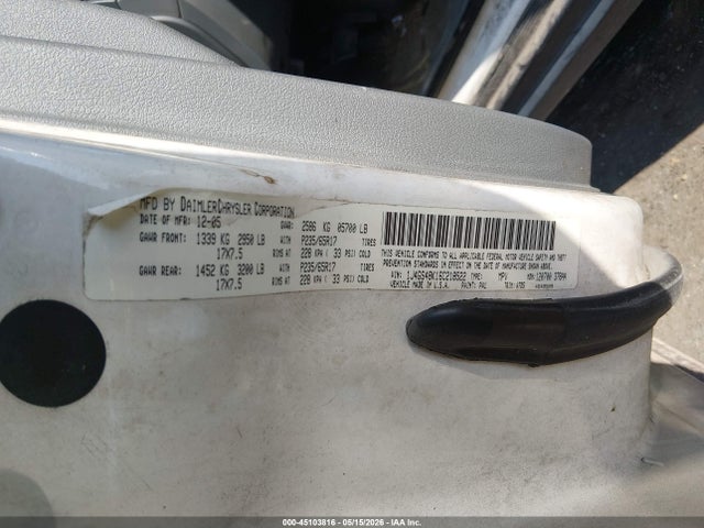 Продаж на аукціоні авто 2006 Jeep Grand Cherokee Laredo, vin: 1J4GS48K16C218522, номер лоту: 45103816