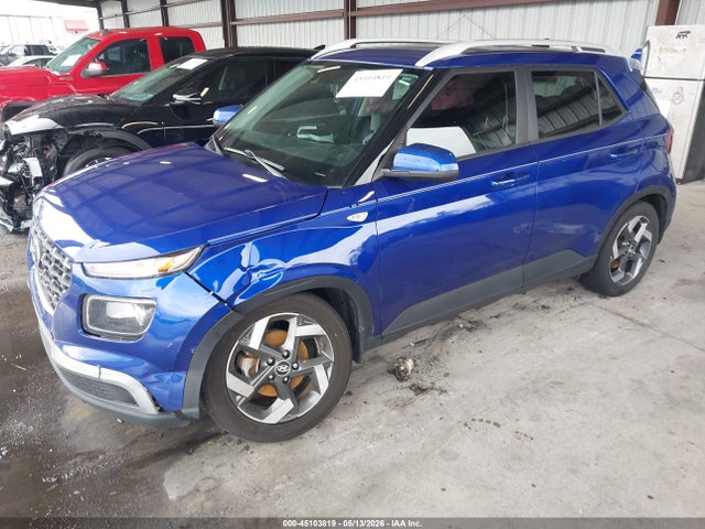 2021 Hyundai Venue Sel მანქანა იყიდება აუქციონზე, vin: KMHRC8A34MU096666, აუქციონის ნომერი: 45103819