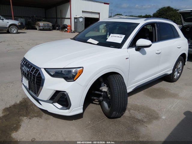 45103848 :رقم المزاد ، WA1DECF32N1130170 vin ، 2022 Audi Q3 Premium 45 Tfsi S Line Quattro Tiptronic مزاد بيع