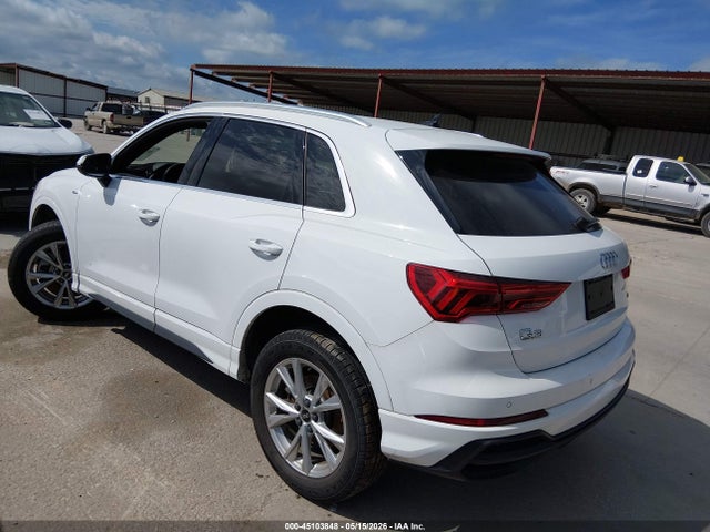 45103848 :رقم المزاد ، WA1DECF32N1130170 vin ، 2022 Audi Q3 Premium 45 Tfsi S Line Quattro Tiptronic مزاد بيع