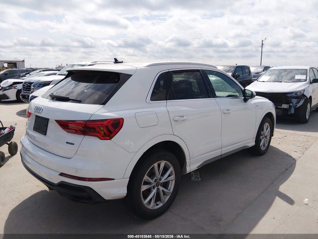 45103848 :رقم المزاد ، WA1DECF32N1130170 vin ، 2022 Audi Q3 Premium 45 Tfsi S Line Quattro Tiptronic مزاد بيع