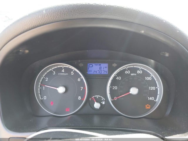 Aukcja sprzedaży 2010 Hyundai Accent Gls, vin: KMHCN4AC8AU426698, numer aukcji: 45103884