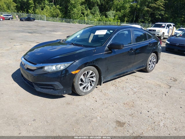 45103913 :رقم المزاد ، 19XFC2F73GE010668 vin ، 2016 Honda Civic Ex مزاد بيع