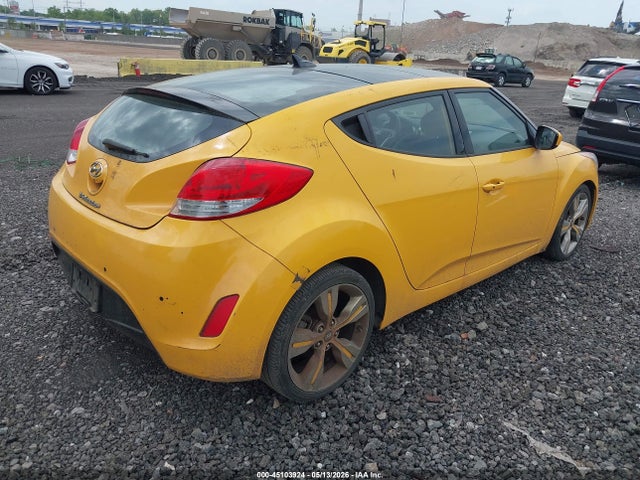 Aukcja sprzedaży 2012 Hyundai Veloster Base W/black, vin: KMHTC6ADXCU051863, numer aukcji: 45103924