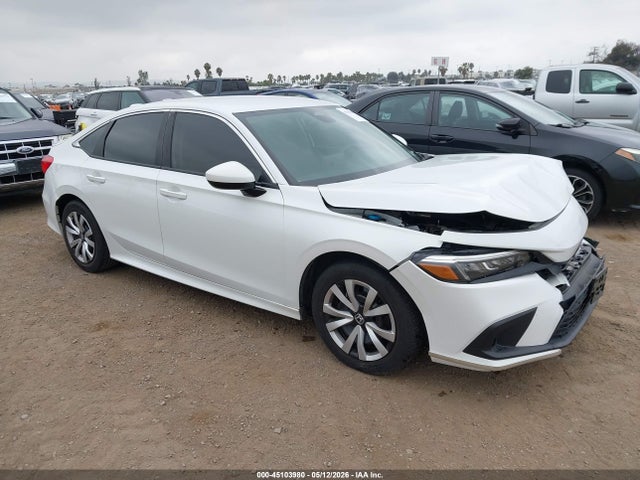 2022 Honda Civic Lx მანქანა იყიდება აუქციონზე, vin: 2HGFE2F22NH505431, აუქციონის ნომერი: 45103980
