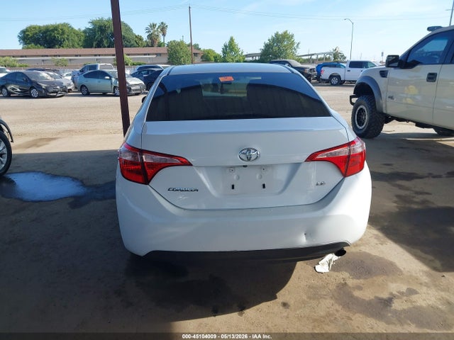 2017 Toyota Corolla Le მანქანა იყიდება აუქციონზე, vin: 2T1BURHE2HC808224, აუქციონის ნომერი: 45104009