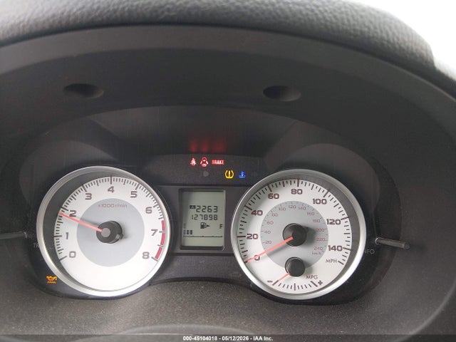45104018 :رقم المزاد ، JF1GPAC65CG200552 vin ، 2012 Subaru Impreza 2.0i Premium مزاد بيع