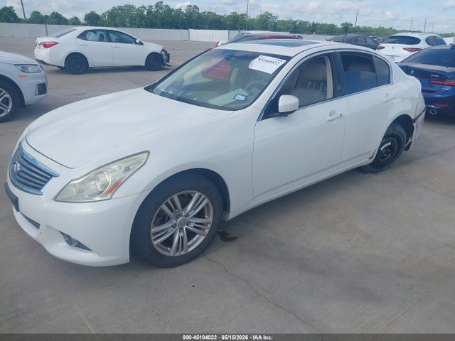 Продаж на аукціоні авто 2012 Infiniti G25 Journey, vin: JN1DV6AP7CM812588, номер лоту: 45104022