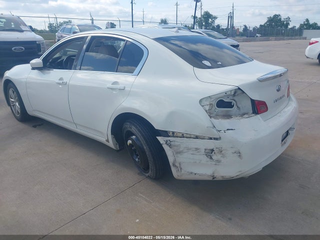 Продаж на аукціоні авто 2012 Infiniti G25 Journey, vin: JN1DV6AP7CM812588, номер лоту: 45104022