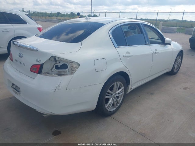 Продаж на аукціоні авто 2012 Infiniti G25 Journey, vin: JN1DV6AP7CM812588, номер лоту: 45104022