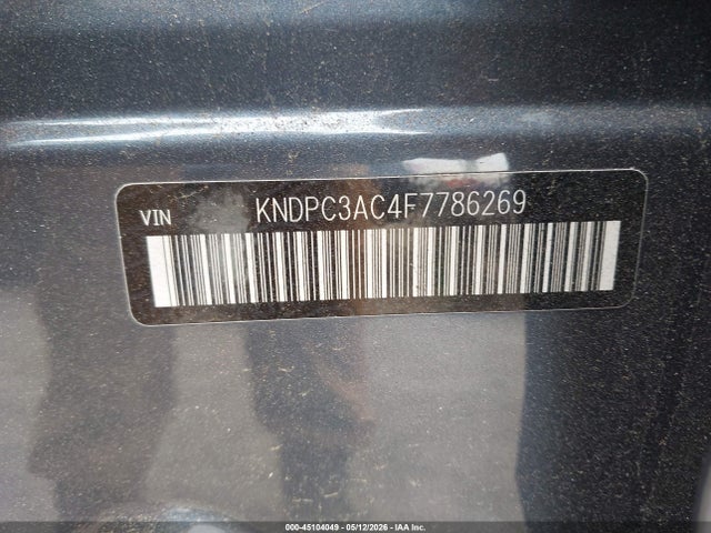 Aukcja sprzedaży 2015 Kia Sportage Ex, vin: KNDPC3AC4F7786269, numer aukcji: 45104049
