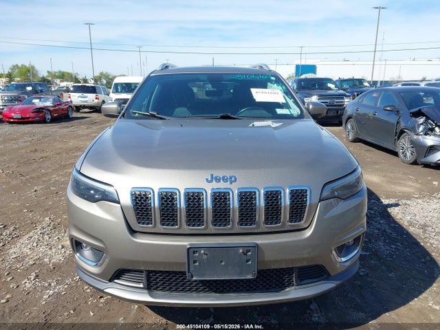 45104109 :رقم المزاد ، 1C4PJMDX6LD523823 vin ، 2020 Jeep Cherokee Limited 4x4 مزاد بيع