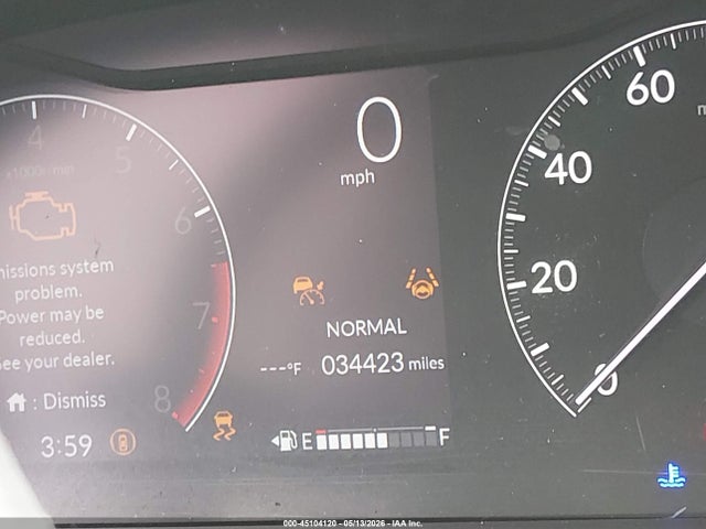 2025 Honda Pilot Ex-l მანქანა იყიდება აუქციონზე, vin: 5FNYG2H4XSB003039, აუქციონის ნომერი: 45104120