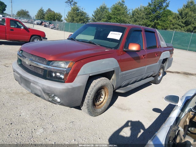 Продажа на аукционе авто 2002 Chevrolet Avalanche 2500, vin: 3GNGK23G12G168801, номер лота: 45104129