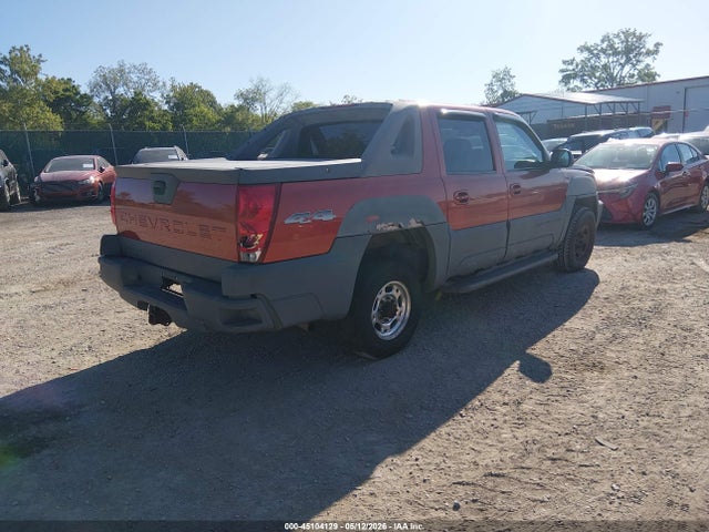 Продажа на аукционе авто 2002 Chevrolet Avalanche 2500, vin: 3GNGK23G12G168801, номер лота: 45104129
