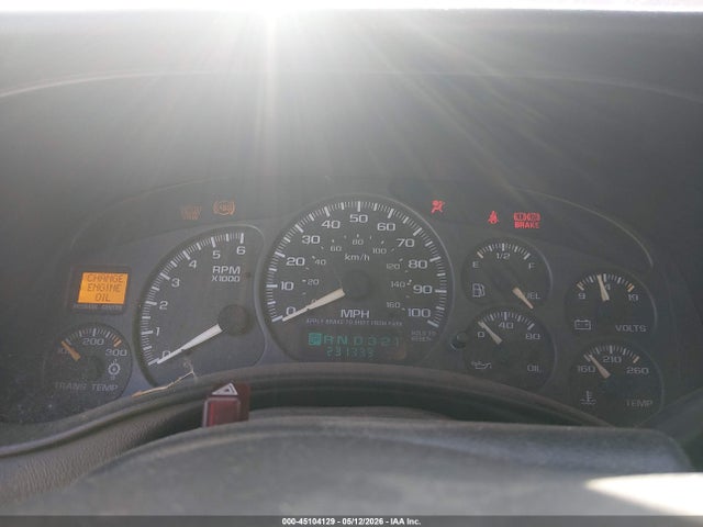 Продажа на аукционе авто 2002 Chevrolet Avalanche 2500, vin: 3GNGK23G12G168801, номер лота: 45104129