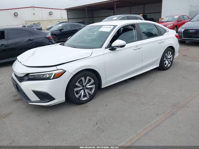 Aukcja sprzedaży 2022 Honda Civic Lx, vin: 2HGFE2F29NH549149, numer aukcji: 45104138