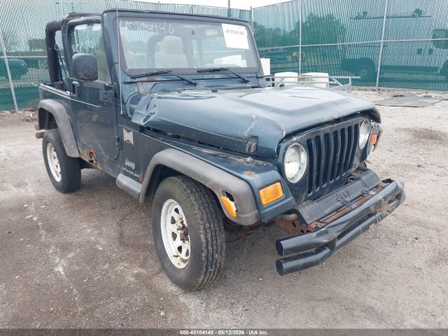2006 Jeep Wrangler X მანქანა იყიდება აუქციონზე, vin: 1J4FA39S26P708483, აუქციონის ნომერი: 45104140