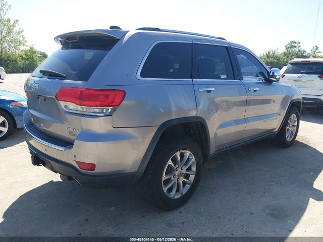 Продажа на аукционе авто 2014 Jeep Grand Cherokee Limited, vin: 1C4RJFBT2EC150597, номер лота: 45104145