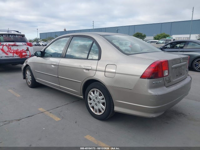 45104173 :رقم المزاد ، 2HGES16554H643293 vin ، 2004 Honda Civic Lx مزاد بيع