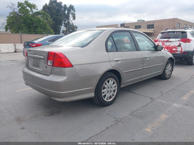 45104173 :رقم المزاد ، 2HGES16554H643293 vin ، 2004 Honda Civic Lx مزاد بيع