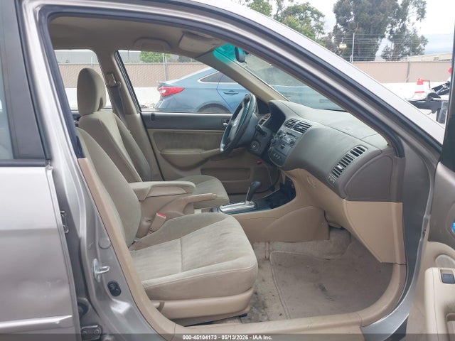 45104173 :رقم المزاد ، 2HGES16554H643293 vin ، 2004 Honda Civic Lx مزاد بيع