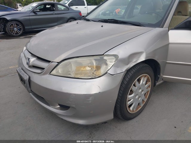 45104173 :رقم المزاد ، 2HGES16554H643293 vin ، 2004 Honda Civic Lx مزاد بيع
