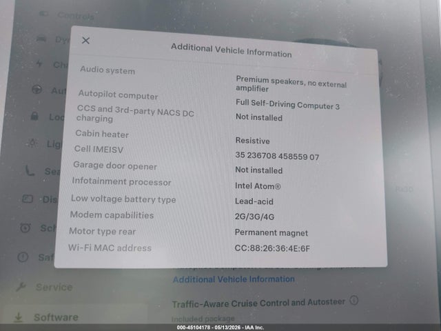 Aukcja sprzedaży 2020 Tesla Model 3 Standard Range Plus Rear-wheel Drive/standard Range Rear-wheel Drive, vin: 5YJ3E1EA9LF612886, numer aukcji: 45104178