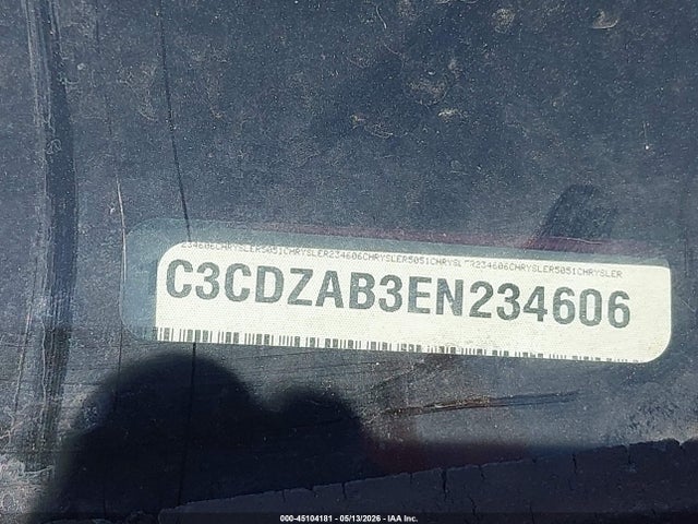 Aukcja sprzedaży 2014 Dodge Avenger Se, vin: 1C3CDZAB3EN234606, numer aukcji: 45104181