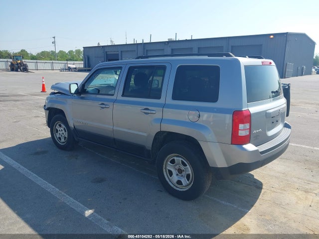 2016 Jeep Patriot Sport მანქანა იყიდება აუქციონზე, vin: 1C4NJRBB9GD782548, აუქციონის ნომერი: 45104282