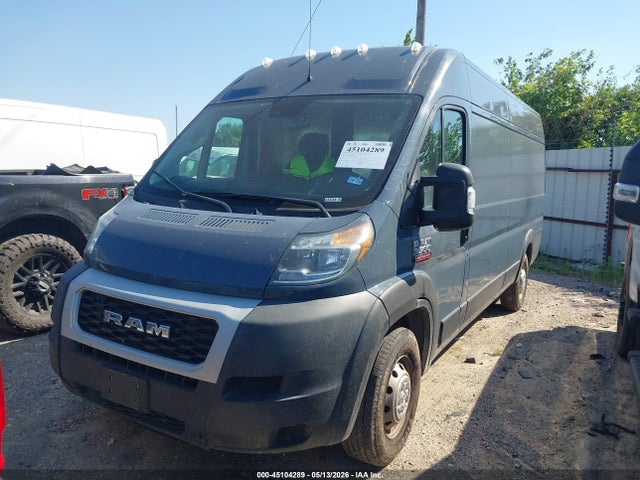 45104289 :رقم المزاد ، 3C6MRVJG6ME580150 vin ، 2021 Ram Promaster 3500 Cargo Van High Roof 159 Wb Ext مزاد بيع