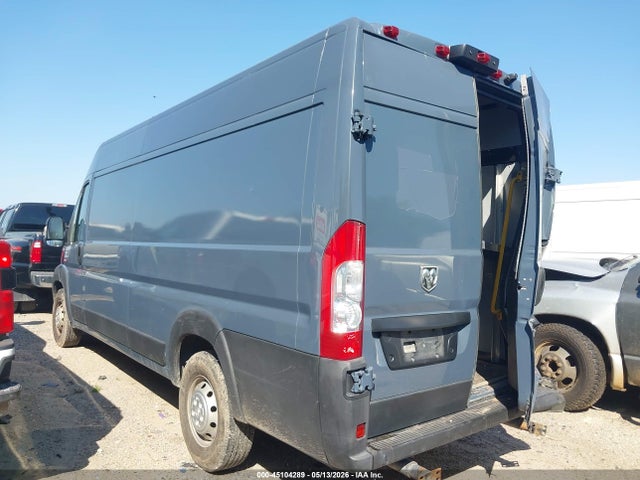 45104289 :رقم المزاد ، 3C6MRVJG6ME580150 vin ، 2021 Ram Promaster 3500 Cargo Van High Roof 159 Wb Ext مزاد بيع