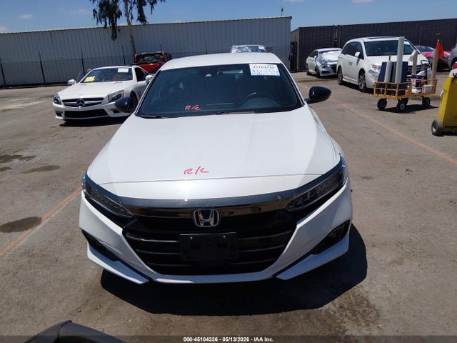 Auction sale of the 2022 Honda Accord Sport, vin: 1HGCV1F39NA101787, lot number: 45104336