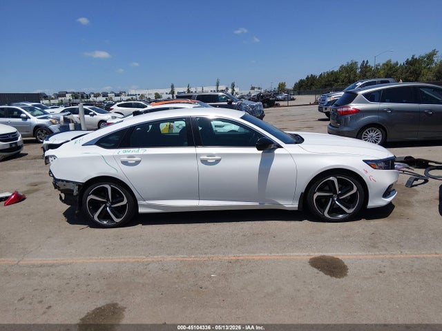 Auction sale of the 2022 Honda Accord Sport, vin: 1HGCV1F39NA101787, lot number: 45104336