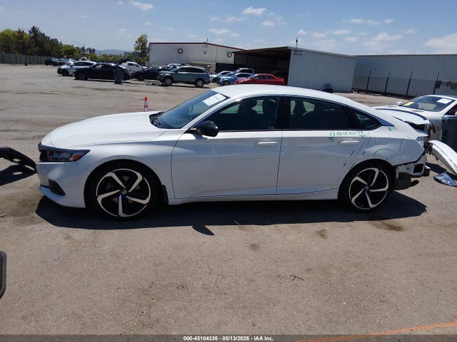 Auction sale of the 2022 Honda Accord Sport, vin: 1HGCV1F39NA101787, lot number: 45104336