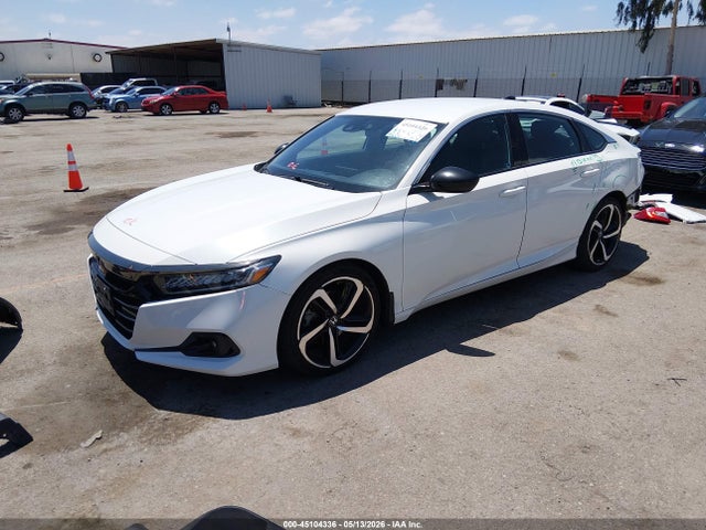 Auction sale of the 2022 Honda Accord Sport, vin: 1HGCV1F39NA101787, lot number: 45104336