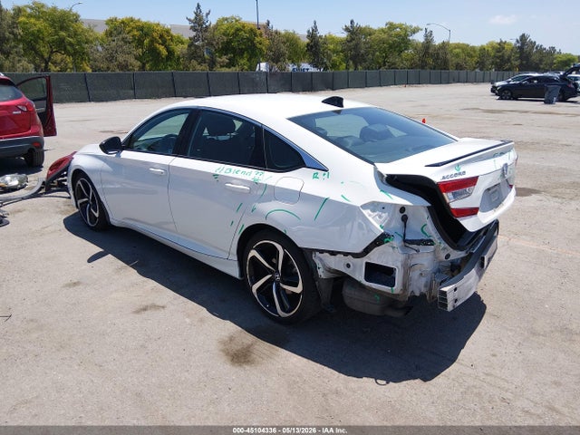 Auction sale of the 2022 Honda Accord Sport, vin: 1HGCV1F39NA101787, lot number: 45104336