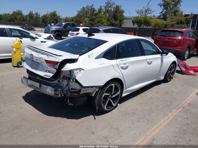 Auction sale of the 2022 Honda Accord Sport, vin: 1HGCV1F39NA101787, lot number: 45104336