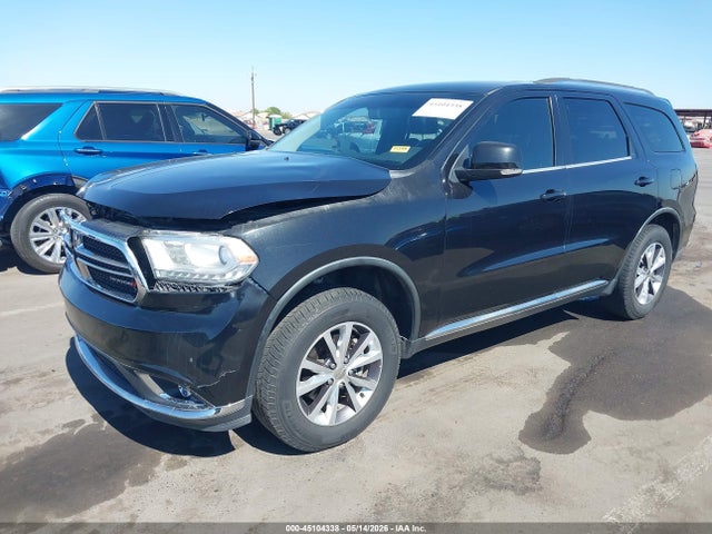 2016 Dodge Durango Limited მანქანა იყიდება აუქციონზე, vin: 1C4RDHDG7GC424088, აუქციონის ნომერი: 45104338