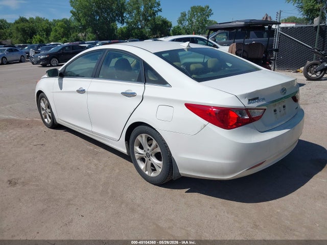 2013 Hyundai Sonata Limited მანქანა იყიდება აუქციონზე, vin: 5NPEC4AC0DH623642, აუქციონის ნომერი: 45104360