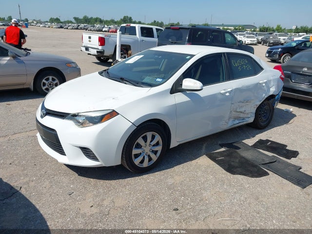 Aukcja sprzedaży 2016 Toyota Corolla Le, vin: 5YFBURHE1GP408346, numer aukcji: 45104373