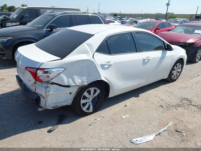Aukcja sprzedaży 2016 Toyota Corolla Le, vin: 5YFBURHE1GP408346, numer aukcji: 45104373