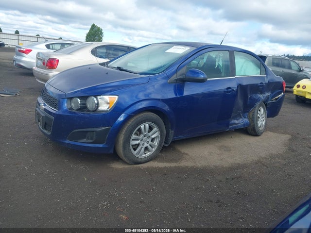 45104392 :رقم المزاد ، 1G1JC5SG9E4193194 vin ، 2014 Chevrolet Sonic Lt Auto مزاد بيع
