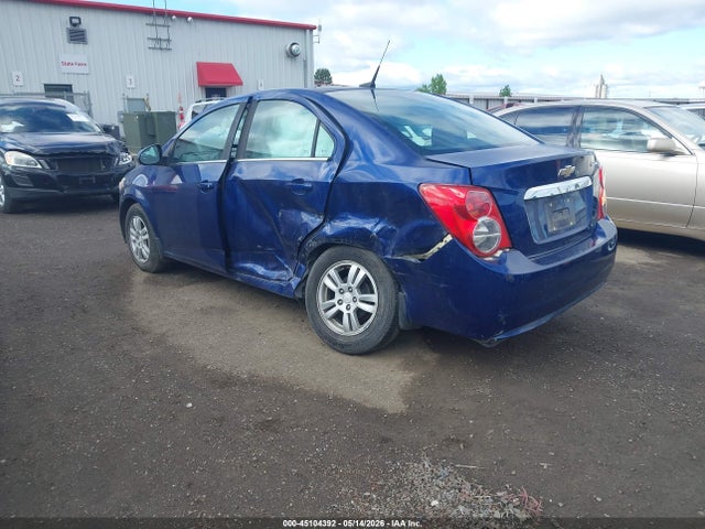 45104392 :رقم المزاد ، 1G1JC5SG9E4193194 vin ، 2014 Chevrolet Sonic Lt Auto مزاد بيع