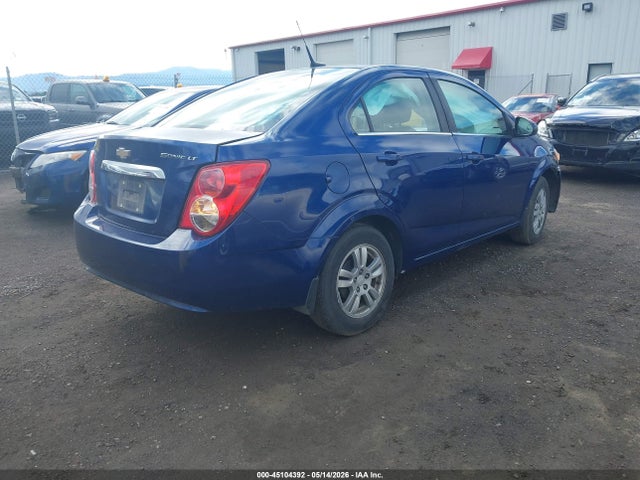 45104392 :رقم المزاد ، 1G1JC5SG9E4193194 vin ، 2014 Chevrolet Sonic Lt Auto مزاد بيع