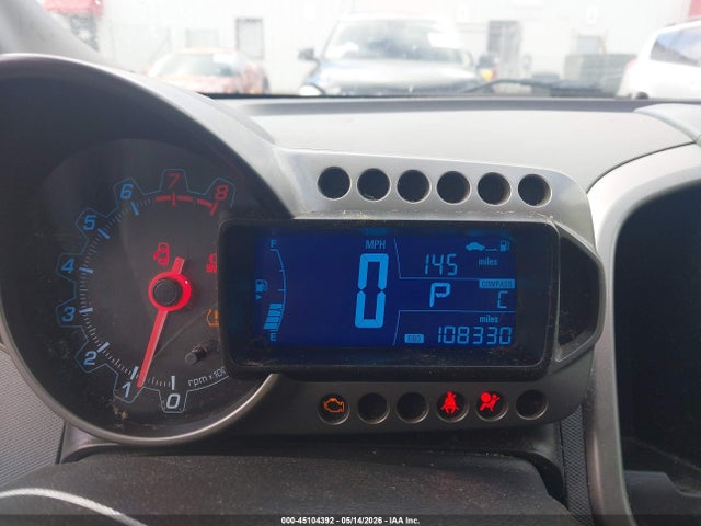 45104392 :رقم المزاد ، 1G1JC5SG9E4193194 vin ، 2014 Chevrolet Sonic Lt Auto مزاد بيع