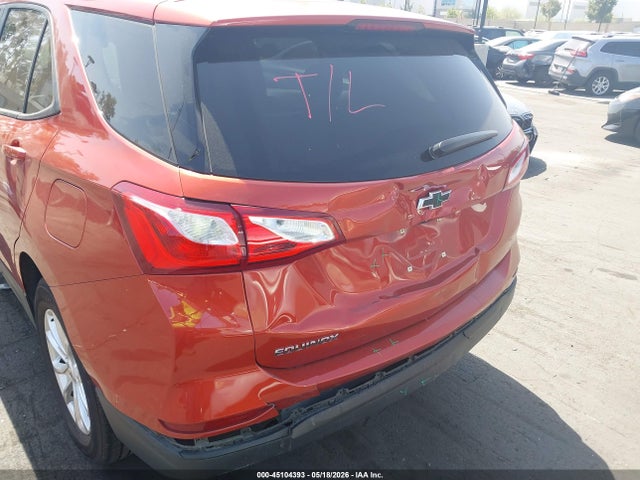 2020 Chevrolet Equinox Fwd Ls მანქანა იყიდება აუქციონზე, vin: 2GNAXHEV3L6183528, აუქციონის ნომერი: 45104393